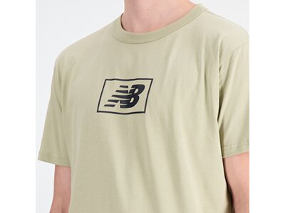 NEW BALANCE Herren Shirt NB Essentials Logo T-Shirt Grün