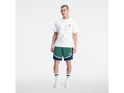 NEW BALANCE Herren Shirt Hoops Essentials T-Shirt Weiß