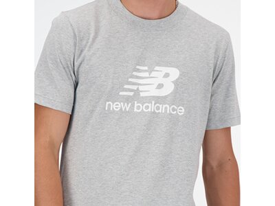 NEW BALANCE Herren Shirt Mens Lifestyle T-Shirt Grau