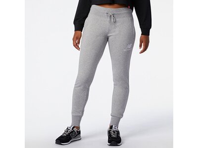 NEW BALANCE Damen Tights NB Essentials French Terry Sweatpan Silber