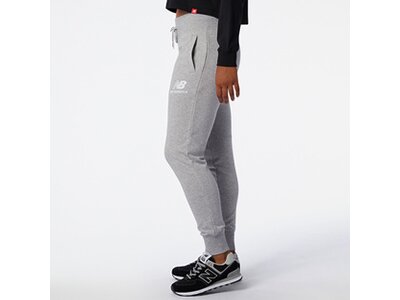 NEW BALANCE Damen Tights NB Essentials French Terry Sweatpan Silber