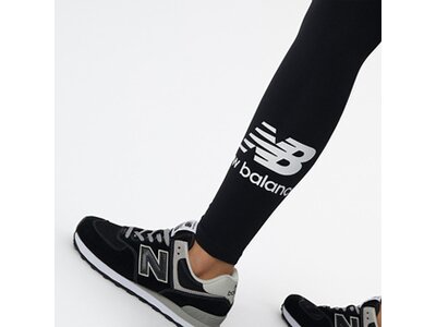 NEW BALANCE Damen Tights NB Essentials Stacked Legging Schwarz