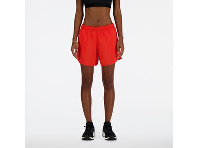 NEW BALANCE Damen Shorts Womens Running Short Rot