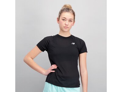 NEW BALANCE Damen T-Shirt Impact Run Short Sleeve Silber