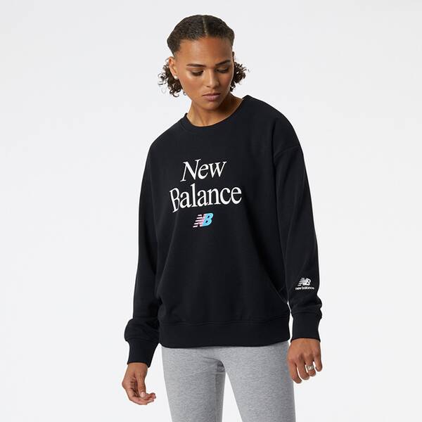 NEW BALANCE Damen Sweatshirt NB Essentials Celebrate Fleece Crew