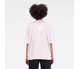 Vorschau: NEW BALANCE Damen Shirt Essentials Graphic Cotton Jersey Oversized T-Shirt