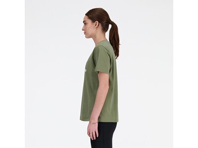 NEW BALANCE Damen Shirt Womens Lifestyle S/S Top Grün