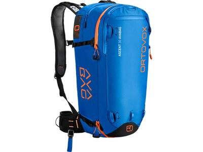 ORTOVOX Lawinenrucksack / Airbagrucksack "Ascent 30 Avabag" Blau