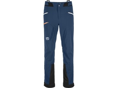 ORTOVOX Herren Skitourenhose "Bacun Pants Long M" Blau