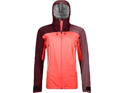 ORTOVOX Damen Trekkingjacke "Westalpen 3L Light Jacket W" Rot