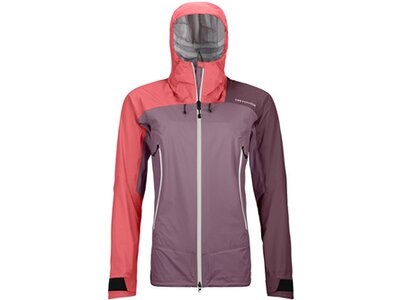 ORTOVOX Damen Trekkingjacke "Westalpen 3L Light Jacket W" Pink
