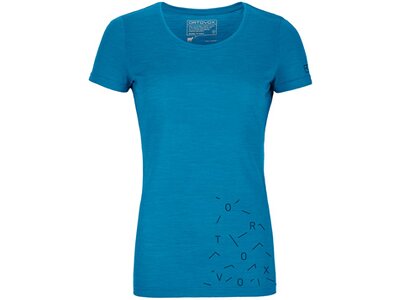 ORTOVOX Damen Unterhemd 150 COOL LOST TS W Blau