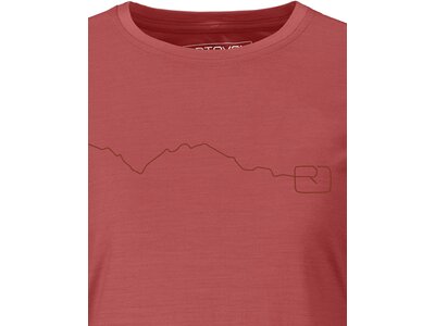 ORTOVOX Damen Shirt 120 TEC MOUNTAIN T-SHIRT W Pink