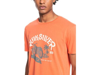QUIKSILVER Herren Shirt RUSHHOUR M TEES Orange