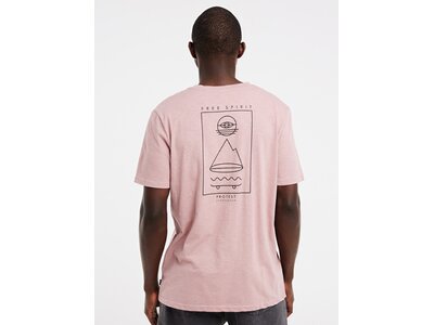 PROTEST Herren Polo PRTRHODAS t-shirt Pink