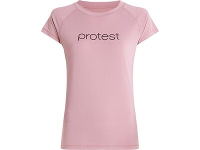 PROTEST Damen Shirt PRTKILDA rashguard short sleeve Pink