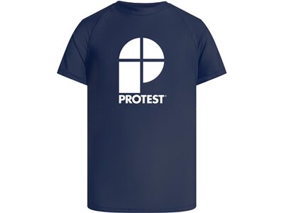 PROTEST Kinder Shirt PRTBERENT JR rashguard short sleeve Blau