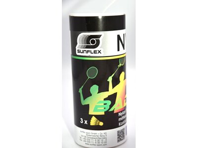 Sunflex Badmintonball NYLON 3XY Grau