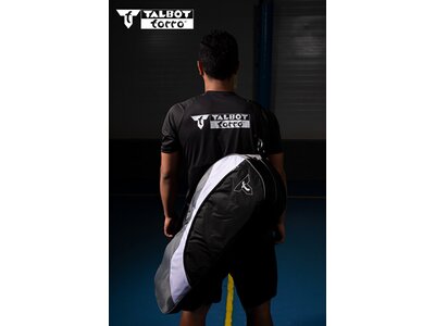 Talbot-Torro Badminton Racketbag Grau