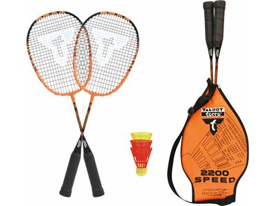 Talbot-Torro Speed Badminton Set Speed 2200 Schwarz