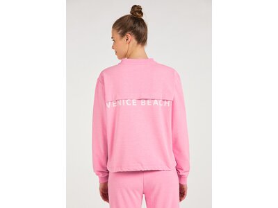 VENICE BEACH Damen Sweatshirt VB_Tollow 4037_OB01 Sweatshirt pink