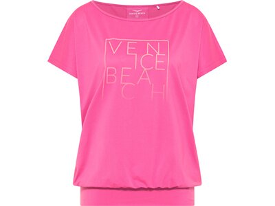 VENICE BEACH Damen Shirt VB_Mia DRT 07 T-Shirt Pink
