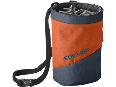 EDELRID Kleintasche Chalk Bag Splitter Twist Grau