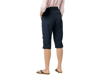 JACK WOLFSKIN Damen Shorts Kalahari 3/4 Pants Women Blau