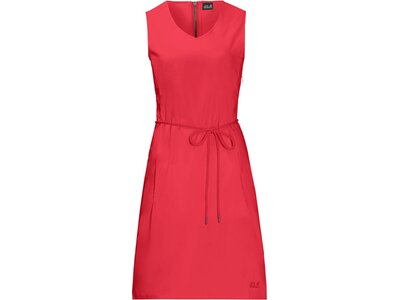 JACK WOLFSKIN Damen Outdoor-Kleid "Tioga Road Dress" Rot