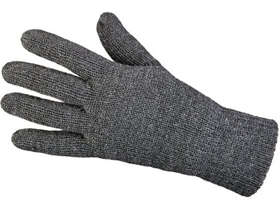 ARECO Herren Handschuhe Strickhandschuh grau