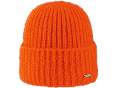 ARECO Damen Mütze Beanie Orange