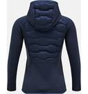 Vorschau: PEAK PERFORMANCE Damen Sweatshirt W Argon Hybrid Hood-BLUE SHADOW