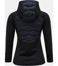 Vorschau: PEAK PERFORMANCE Damen Sweatshirt W Argon Hybrid Hood-BLACK