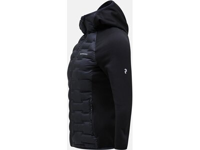 PEAK PERFORMANCE Damen Sweatshirt W Argon Hybrid Hood-BLACK Schwarz
