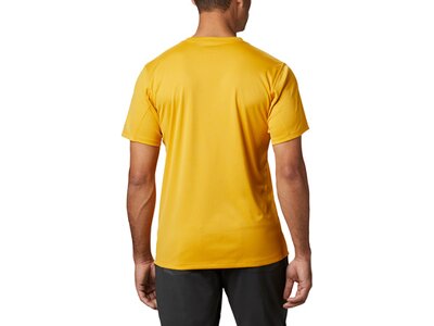 COLUMBIA-Herren-Oberteil-Zero Rules™ Short Sleeve Shirt Gelb