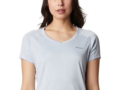 COLUMBIA-Damen-Oberteil-Zero Rules™ Short Sleeve Shirt Grau