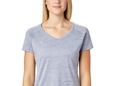 COLUMBIA-Damen-Oberteil-Zero Rules™ Short Sleeve Shirt Grau