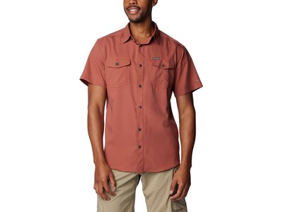 COLUMBIA-Herren-T-Shirt-Utilizer™ II Solid Short Sleeve Shirt Braun