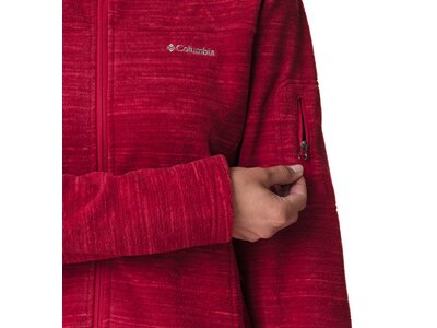 COLUMBIA Damen Pullover Fast Trek Printed Jkt Rot