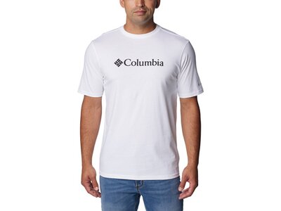 COLUMBIA-Herren-T-Shirt-CSC Basic Logo™ Short Sleeve Weiß