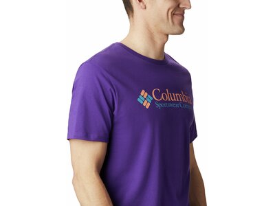 COLUMBIA-Herren-T-Shirt-CSC Basic Logo™ Short Sleeve Blau