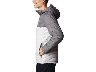 COLUMBIA-Herren-Jacke-Powder Lite™ Hooded Jacket Grau
