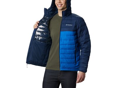 COLUMBIA-Herren-Jacke-Powder Lite™ Hooded Jacket Blau