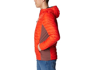 COLUMBIA-Herren-Jacke-Powder Pass™ Hooded Jacket Orange
