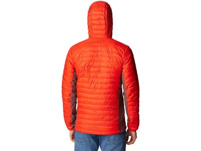 COLUMBIA-Herren-Jacke-Powder Pass™ Hooded Jacket Orange