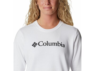 COLUMBIA Damen Fleece Columbia™ Logo Crew Grau