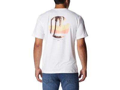 COLUMBIA-Herren-T-Shirt-Tech Trail™ Graphic Tee Weiß