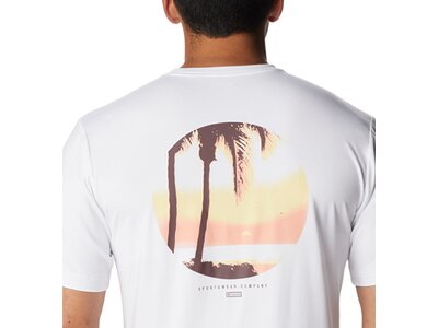 COLUMBIA-Herren-T-Shirt-Tech Trail™ Graphic Tee Weiß