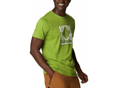 COLUMBIA Herren Shirt Men's Sun Trek Short Sleeve Graphic Grün
