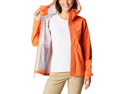 COLUMBIA-Damen-Jacke-Omni-Tech™ Ampli-Dry™ Shell Orange